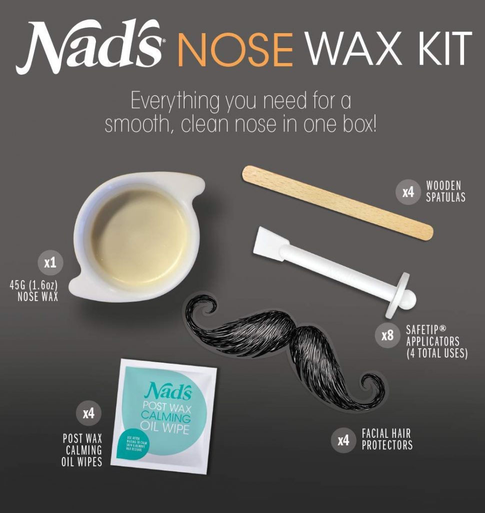Nad’s Nose Wax Kit for Men & Women BoldProducts Instant Lifestyle