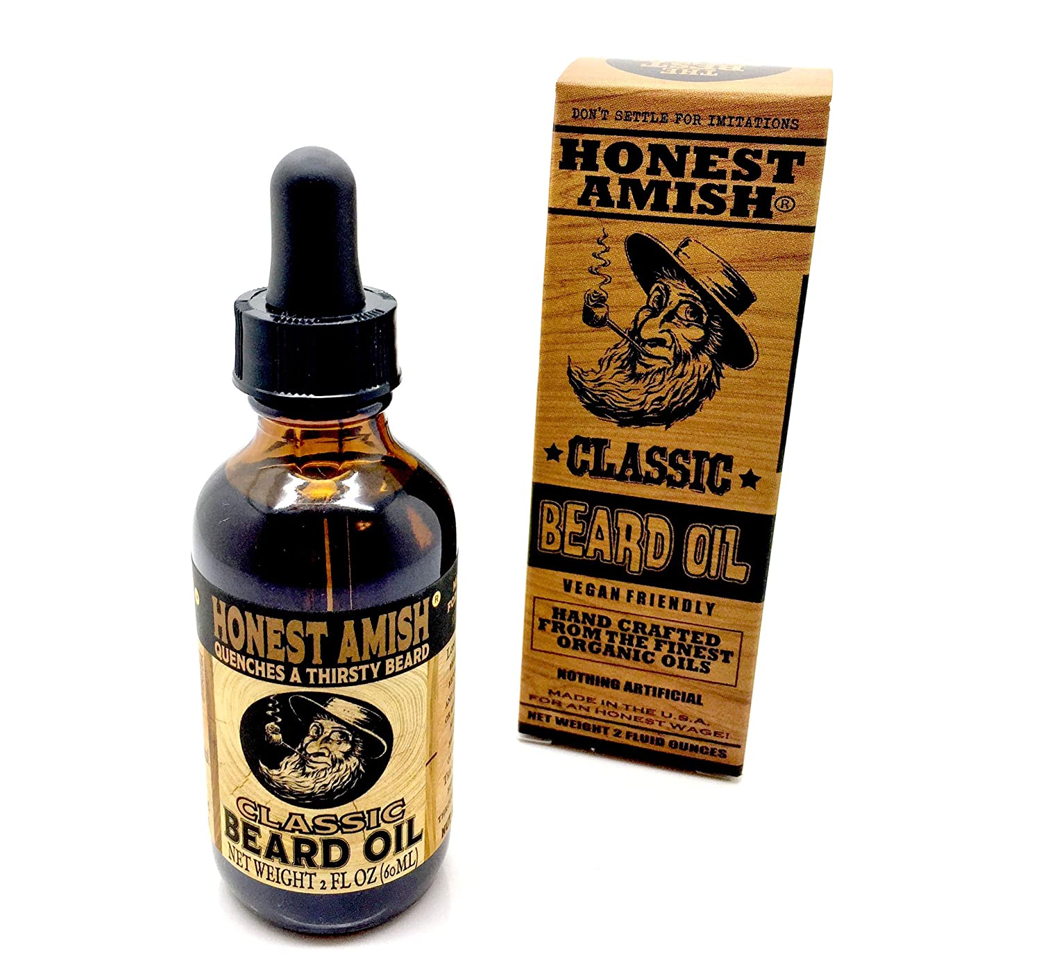 Honest Amish Classic Beard Oil