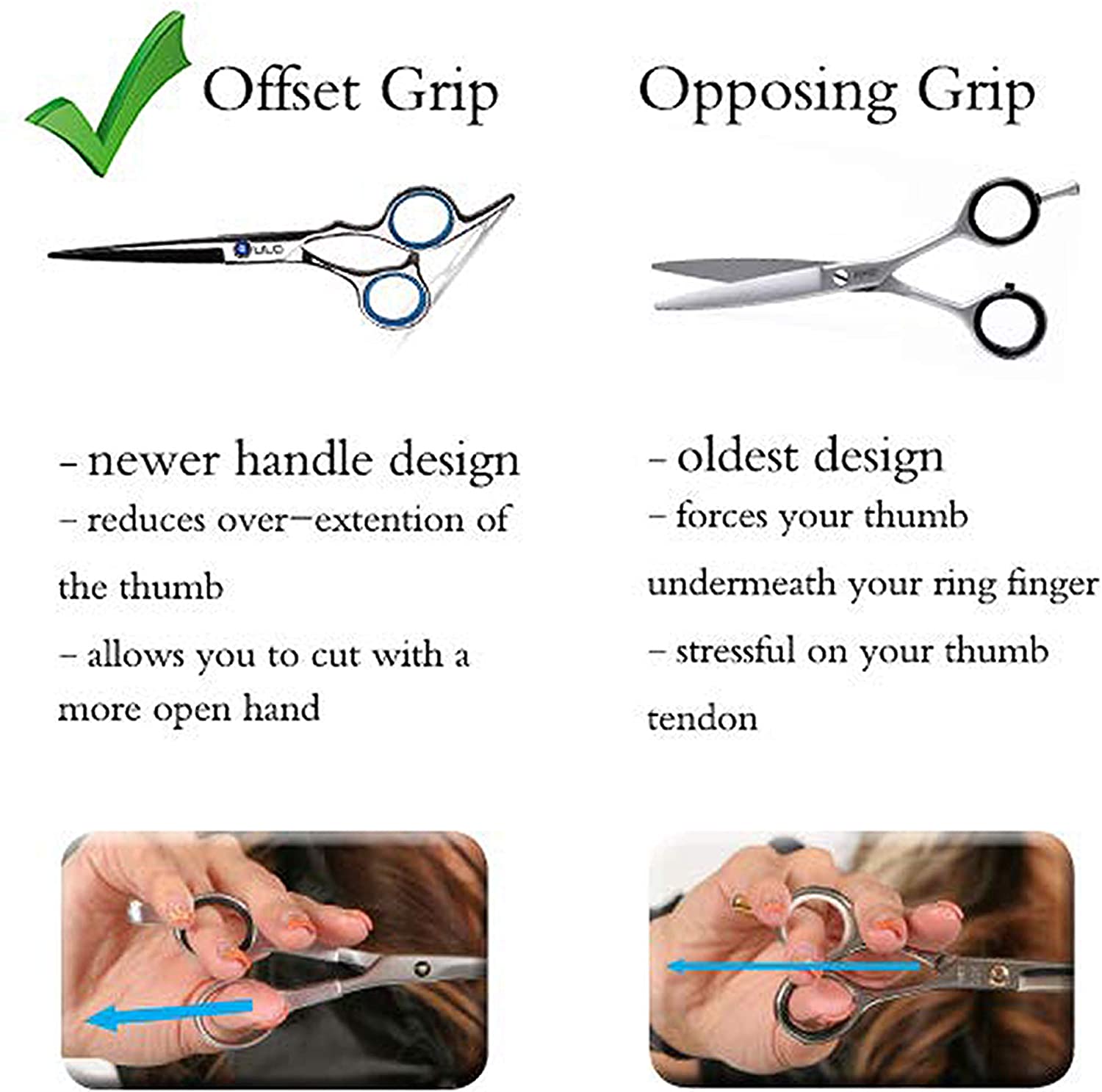 Hair Cutting Scissors Shears Professional Barber BoldProducts