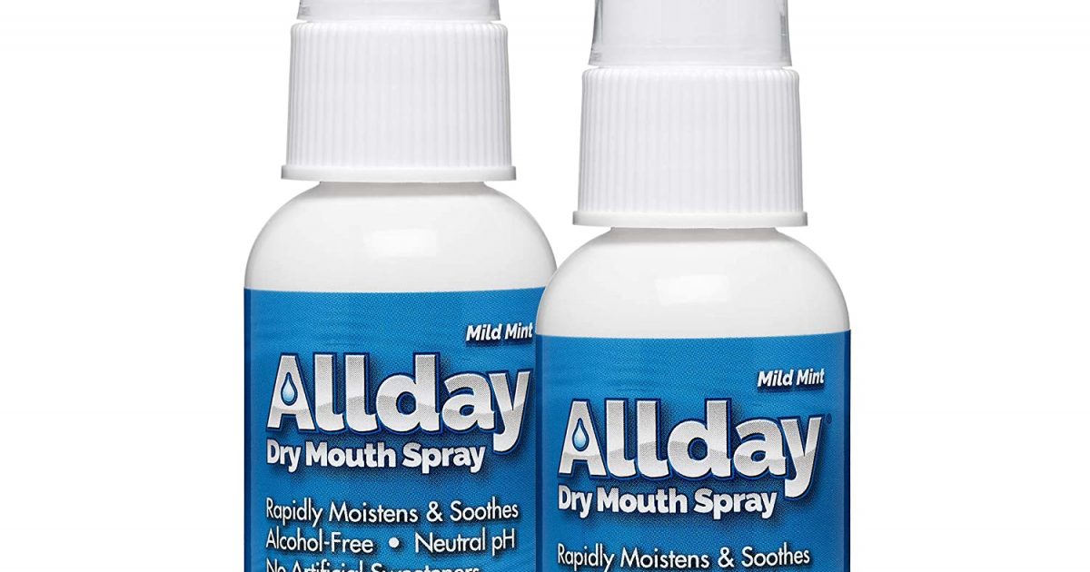 Allday 100 Xylitol Sweetened Dry Mouth Spray ⋆ BoldProducts USA