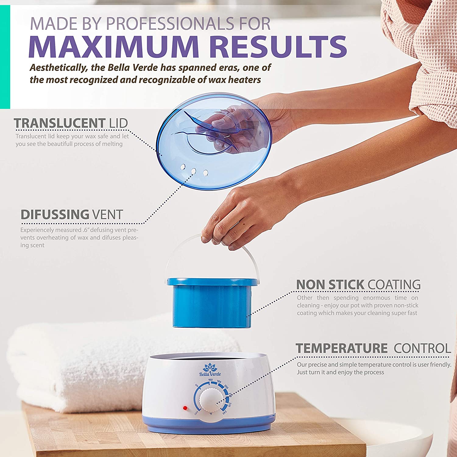 New Waxing Kit Home Wax Warmer ⋆ BoldProducts USA