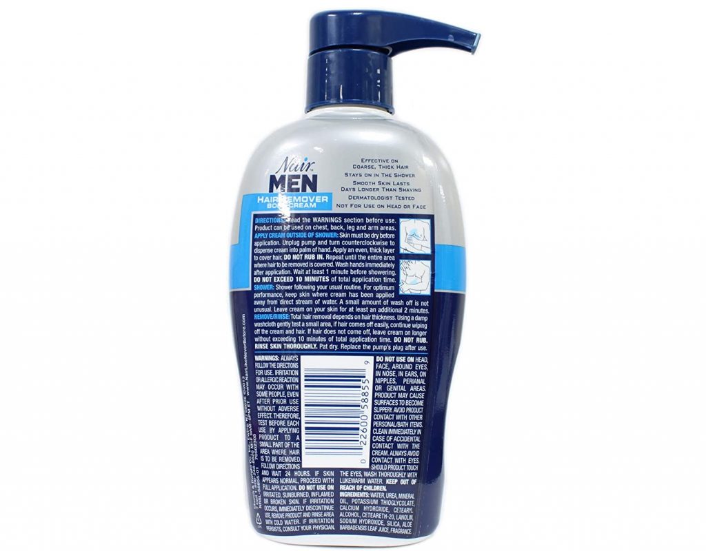 Nair Hair Remover Men Body Cream Ml Bold Products Usa