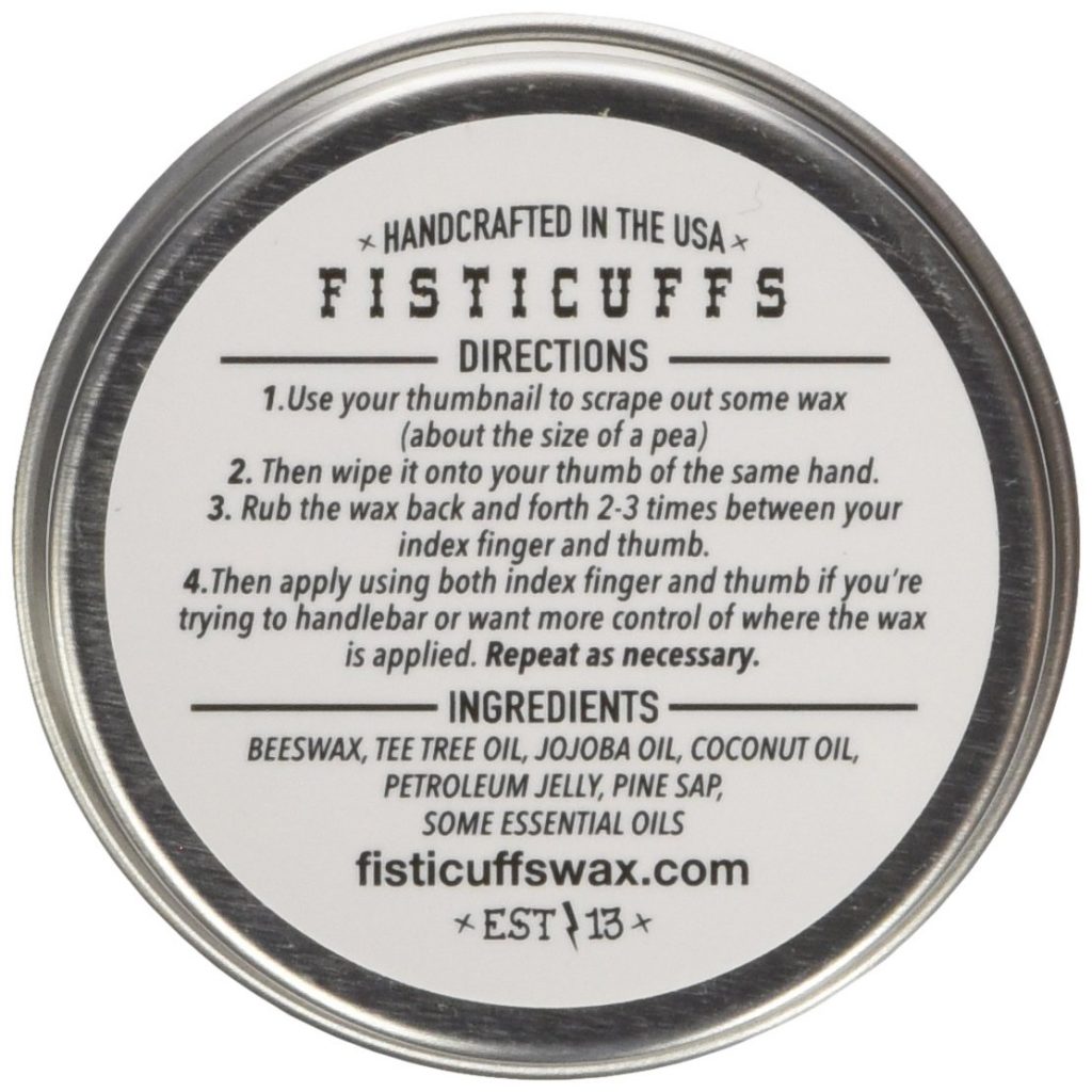 Fisticuffs Strong Hold Mustache Wax 1 Oz ⋆ BoldProducts USA