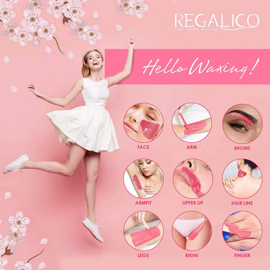 Waxing Kit For Women Regalico Wax Warmer BoldProducts USA