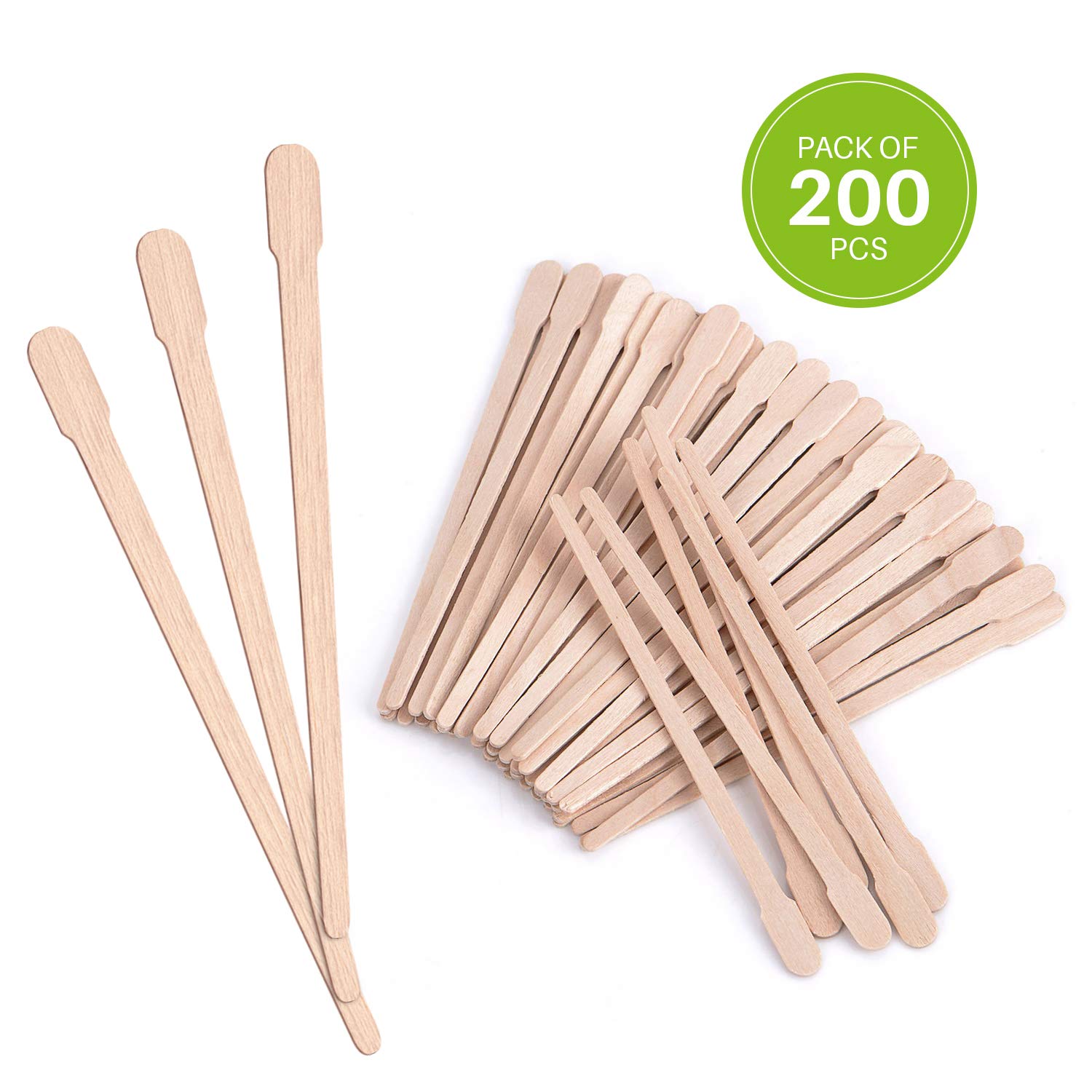Mibly Wooden Wax Sticks 200 Pack – Bold-Products | Instant Lifestyle ...