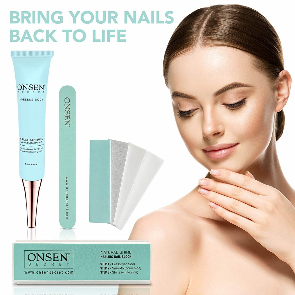 Onsen Japanese Nail Buffer And Shine Kit BoldProducts USA