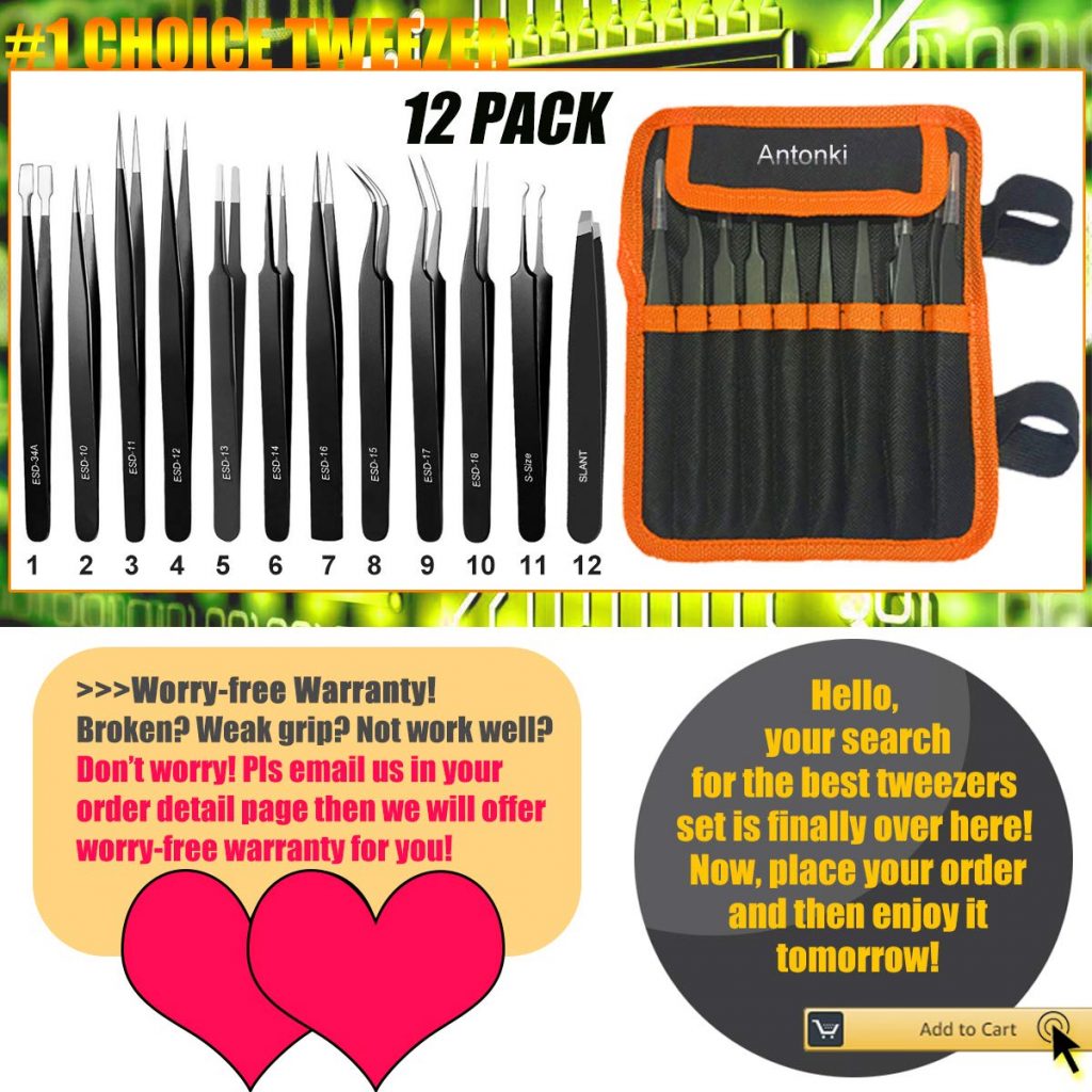 Tweezers Precision Tweezer Set Craft Tweezers BoldProducts USA