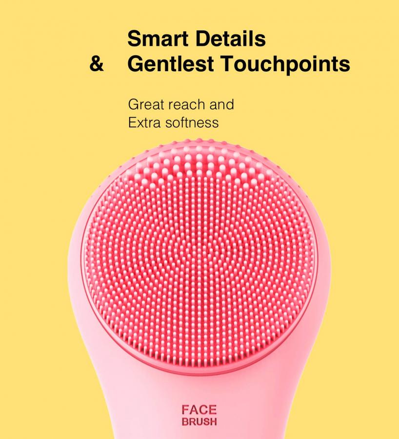 Sonic Facial Cleansing Brush Waterproof Electric BoldProducts